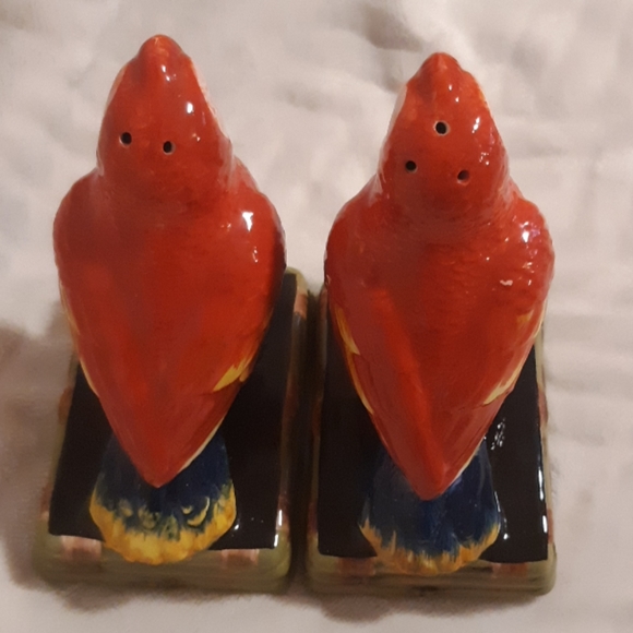 Tropical Parrots Salt and Pepper Shakers - Picture 4 of 8